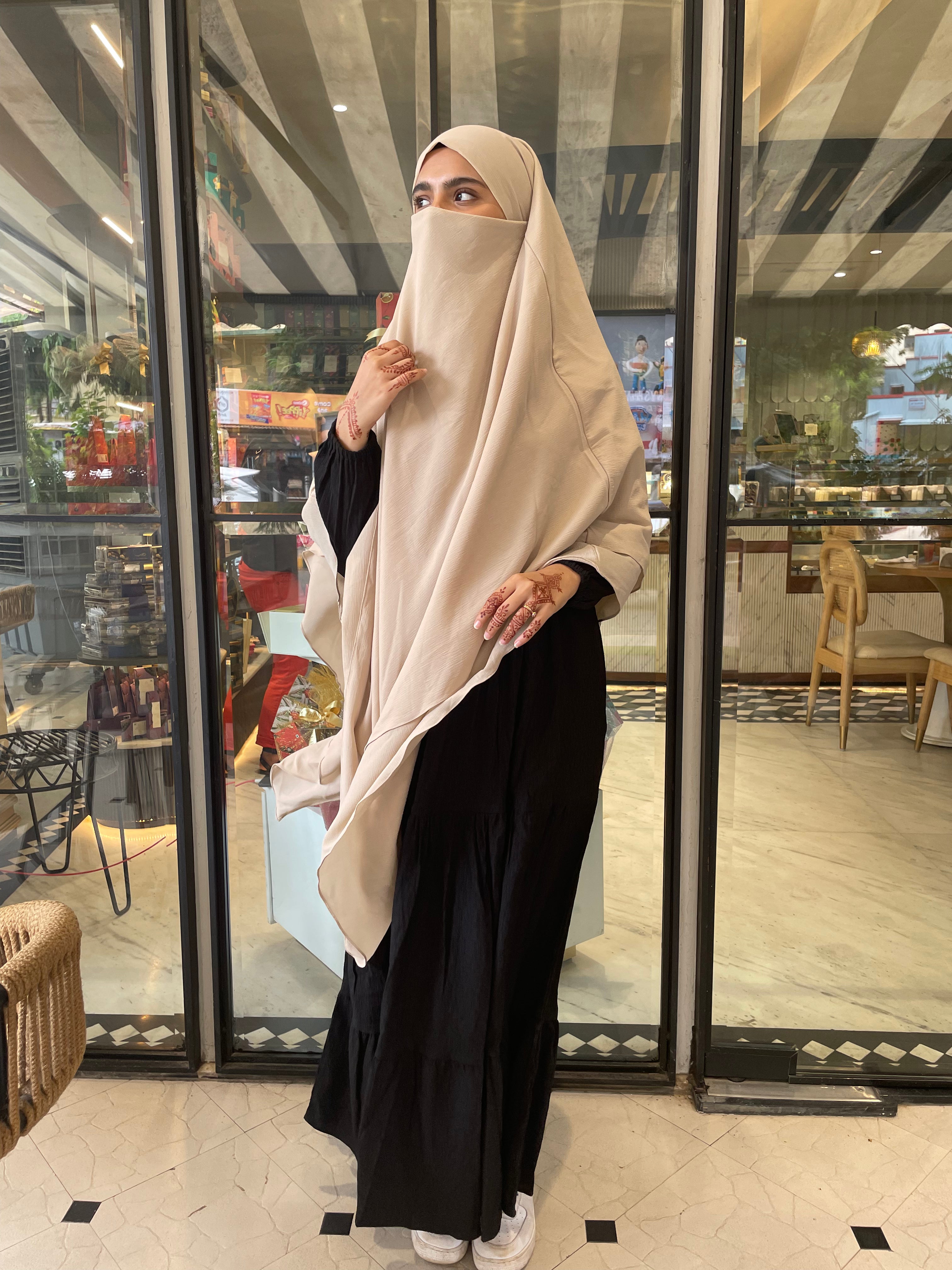 PRINCESS KHIMAR - IVORY - Modest Essentials